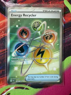 Energy Recycler 108/088 Perfect Order NM Ultra Rare Holo Pokemon TCG - Image 1