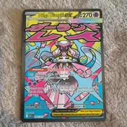 Pokemon TCG Mega Diancie EX Full Art Holo 267/217 XY Ultra Rare EN - Image 1