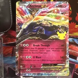 Pokemon TCG Xerneas EX 97/146 XY Ultra Rare Full Art Holo ENG Celebrations - Image 1