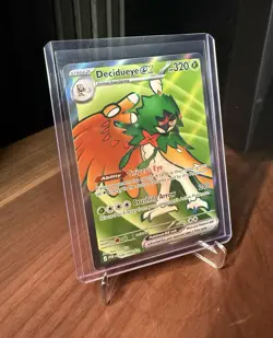 Pokemon TCG Decidueye ex 100/088 Perfect Order Holo Ultra Rare NM - Image 1