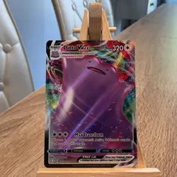 Pokemon TCG Ditto VMAX Shining Fates Holo Ultra Rare Card 051/072 Mint Condition - Image 1