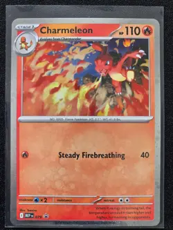 2026 Pokemon Chaos Rising Mega Evolution Promo Charmeleon 079 Cosmos Holo NM - Image 1
