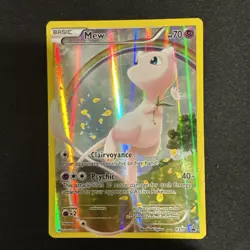 Pokemon Mew XY110 Black Star Promo Holo XY NM/LP Rare Mythical Collection - LP - Image 1