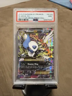 2015 POKEMON XY BLACK STAR PROMO M ABSOL EX #XY63 PSA 9 MINT FRESH - Image 1