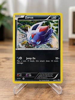 Pokemon Zorua BW12 Black Star Promo Holo 2011 English Card - Image 2