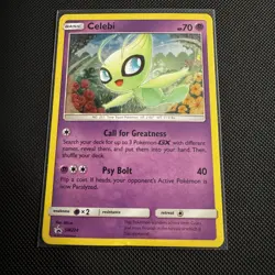 Celebi SM224 Cosmos Holo Sun & Moon: Black Star Promo 2019 Pokemon Card - Image 1