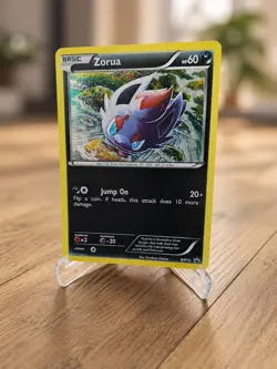 Pokemon Zorua BW12 Black Star Promo Holo 2011 English Card - Image 1