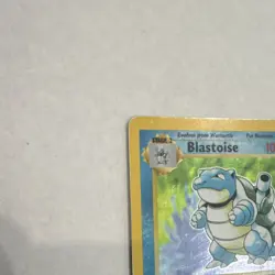 Pokemon TCG Blastoise 2/102 Base Set Holo Rare English 100 HP Stage 2 1999 - Image 5