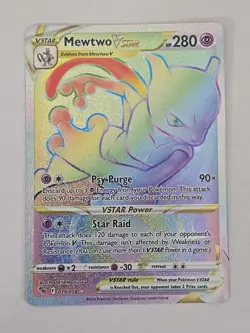 Mewtwo VSTAR (Secret) 079/078 Pokemon GO Holo - Image 1