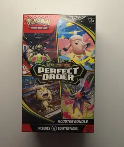 Pokemon Perfect Order Booster Bundle 6 Booster Packs English Sealed - Image 1
