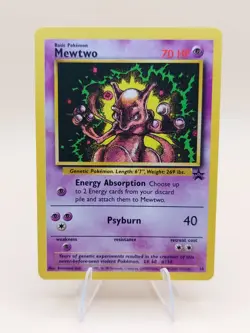 Mewtwo Pokemon Black Star Promo #14 WOTC 2000 - Image 1