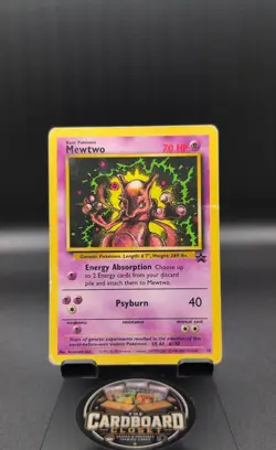 Mewtwo 14/53 Wotc Promo Regular. Pokemon TCG damaged card. !!See pictures!! - Image 1
