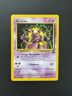 Pokemon TCG Mewtwo 14/53 WOTC Promo Card 1999-2000 NM !Gradable! - Image 1