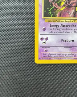 Pokemon TCG Mewtwo 14/53 WOTC Promo Card 1999-2000 NM !Gradable! - Image 4