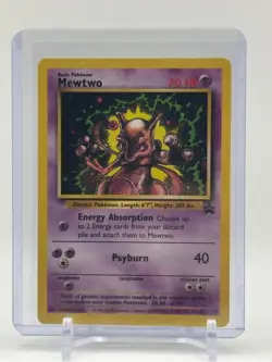 Pokemon TCG - Mewtwo #14 + Dragonite First Movie Black Star Promo - Near Mint - Image 1