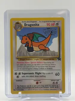 Pokemon TCG - Mewtwo #14 + Dragonite First Movie Black Star Promo - Near Mint - Image 3