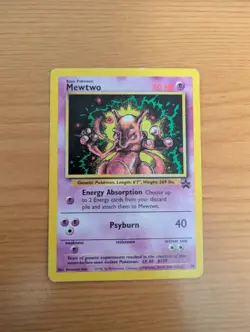 MEWTWO 14 PROMO WIZARDS BLACK STAR PROMOS 1999-2000 POKEMON PROMO BENIMARU ITOH - Image 1