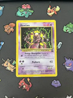 Pokemon Mewtwo WOTC Black Star Promo 14 MP - Image 1