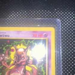 Pokemon WoTC Promo Mewtwo 14 Regular Black Star Promo NM/LP -3 - Image 3