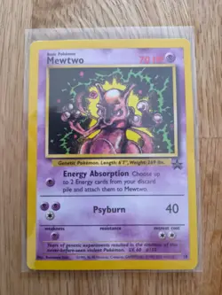 Pokemon TCG Mewtwo Black Star Promo 14 Regular - Image 3