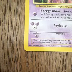Pokemon Mewtwo Movie Promo #14 Black Star WOTC 2000 LP - Image 4