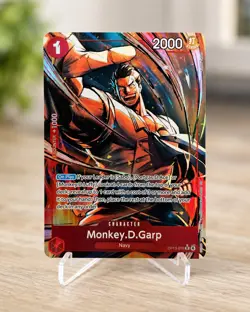 One Piece TCG Monkey D. Garp OP13-016 R Alternate Art English Card - Image 1