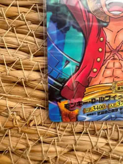 One Piece JPN 2011 Monkey D. Luffy AR Carddass No. 03-03 Rare Card - Image 4