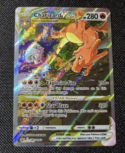 2022 Pokemon Charizard VSTAR SWSH262 Black Star Promo - Image 1