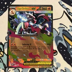 Pokemon TCG Mega Charizard ex X MEP 029 and Y MEP 030 Black Star Promo - Pair - Image 3