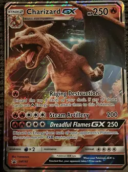 Pokemon TCG Charizard GX Sun & Moon SM195 Promo Promo - Image 1
