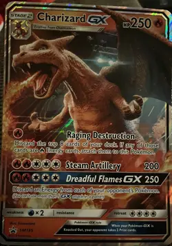 Pokemon TCG Charizard GX Sun & Moon SM195 Promo Promo - Image 2
