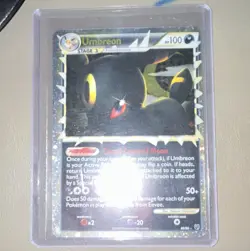 Pokemon TCG Umbreon Prime 86/90 Undaunted Holo Ultra Rare 2010 Stage 1 - Image 1