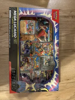 Pokemon TCG: Mega Lucario EX Premium Figure Collection Box - Image 1