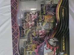 Pokemon TCG Paldean Fates Great Tusk & Iron ex Premium Collection Box NEW SEALED - Image 4