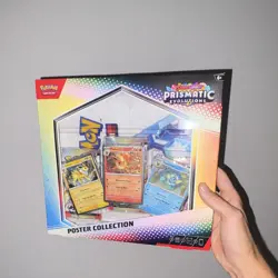 Pokemon TCG Prismatic Evolutions Poster Collection Box Flareon Jolteon Vaporeon - Image 5