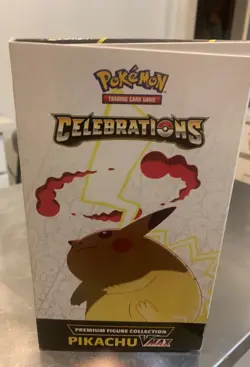Pokemon TCG Celebrations Pikachu VMAX Premium Figure Collection Box English 2021 - Image 5
