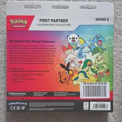 Pokemon TCG First Partner Illustration Collection Series 2 Box 9 Cards - Image 2