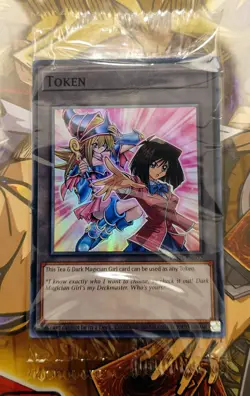 Tea & Dark Magician Girl Token (Super Rare) SEALED - TKN5-EN022 - Yu-Gi-Oh TCG - Image 1