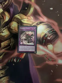 Yu-Gi-Oh! TCG Dominus Purge Secret Rare 1st Edition X1 Near Mint Mega Pack 2025 - Image 1