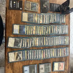 Opened And Sleeved Forces of the Imperium Commander Deck MTG Warhammer 40K - Image 1