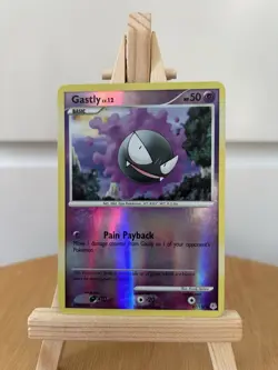 Pokemon TCG Gastly Diamond & Pearl 2007 82/130 Reverse Holo Common NM/LP - Image 1