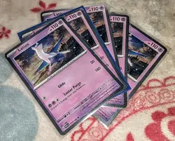 Lot of 5 Latios 073/182 Paradox Rift Cosmos Holo Promo BLEED + SWIRL Pokemon NM - Image 1