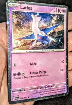 Lot of 5 Latios 073/182 Paradox Rift Cosmos Holo Promo BLEED + SWIRL Pokemon NM - Image 2
