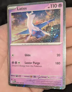 Lot of 5 Latios 073/182 Paradox Rift Cosmos Holo Promo BLEED + SWIRL Pokemon NM - Image 3