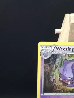Pokemon TCG Weezing Black Star Promo XY163 Double Swirl Cosmos Holo Rare LP - Image 5