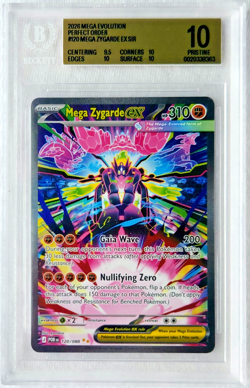 2026 Pokemon Mega Zygarde ex 120/088 SIR Me03 Perfect Order BGS Gold 10 Pristine - Image 2