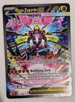 Pokemon - Mega Zygarde EX SIR 120/088 Full Art Holo - Perfect Order - Near Mint - Image 4