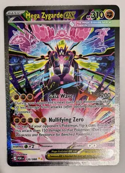 Pokemon - Mega Zygarde EX SIR 120/088 Full Art Holo - Perfect Order - Near Mint - Image 5