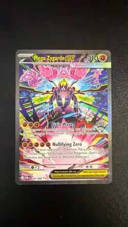 Pokemon TCG Mega Zygarde Ex 120/088 Perfect Order SIR Near Mint - Image 1