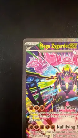 Pokemon TCG Mega Zygarde Ex 120/088 Perfect Order SIR Near Mint - Image 2